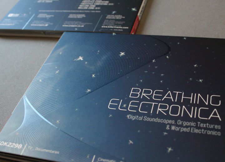 Breathing Electronica CD design