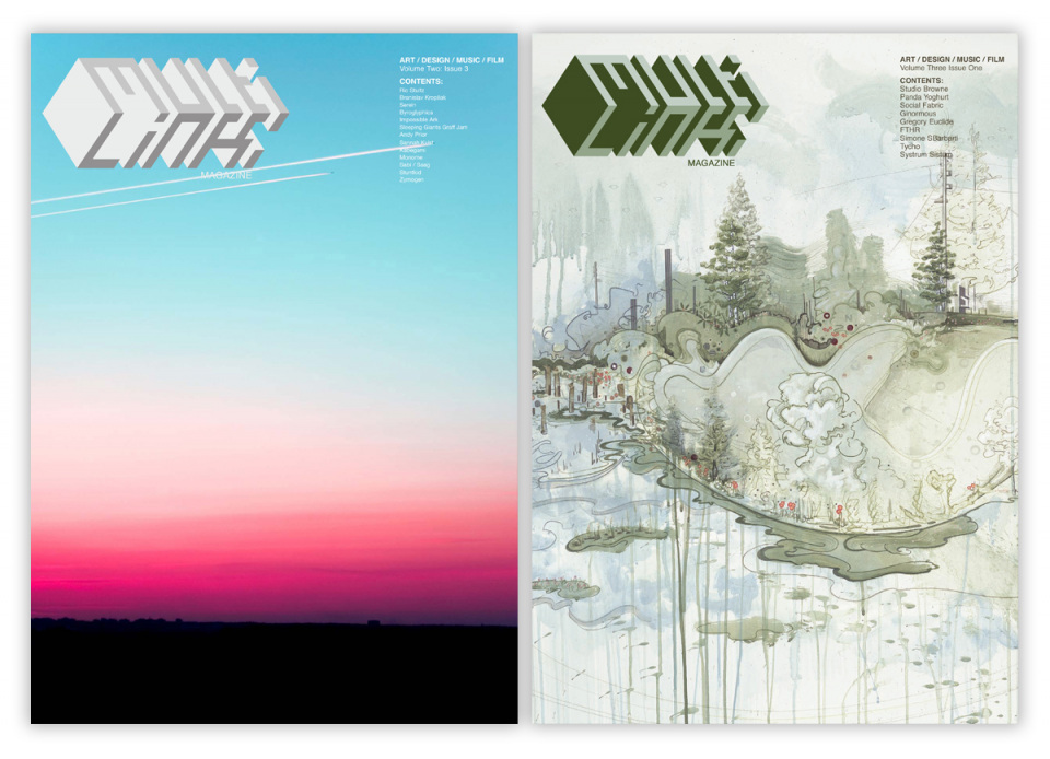 Multilink Magazine issue 7 and 9 covers